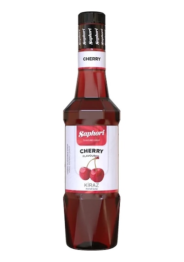 Saphori Kiraz Aromalı Kokteyl Şurubu Kiraz Şurubu 700 Ml