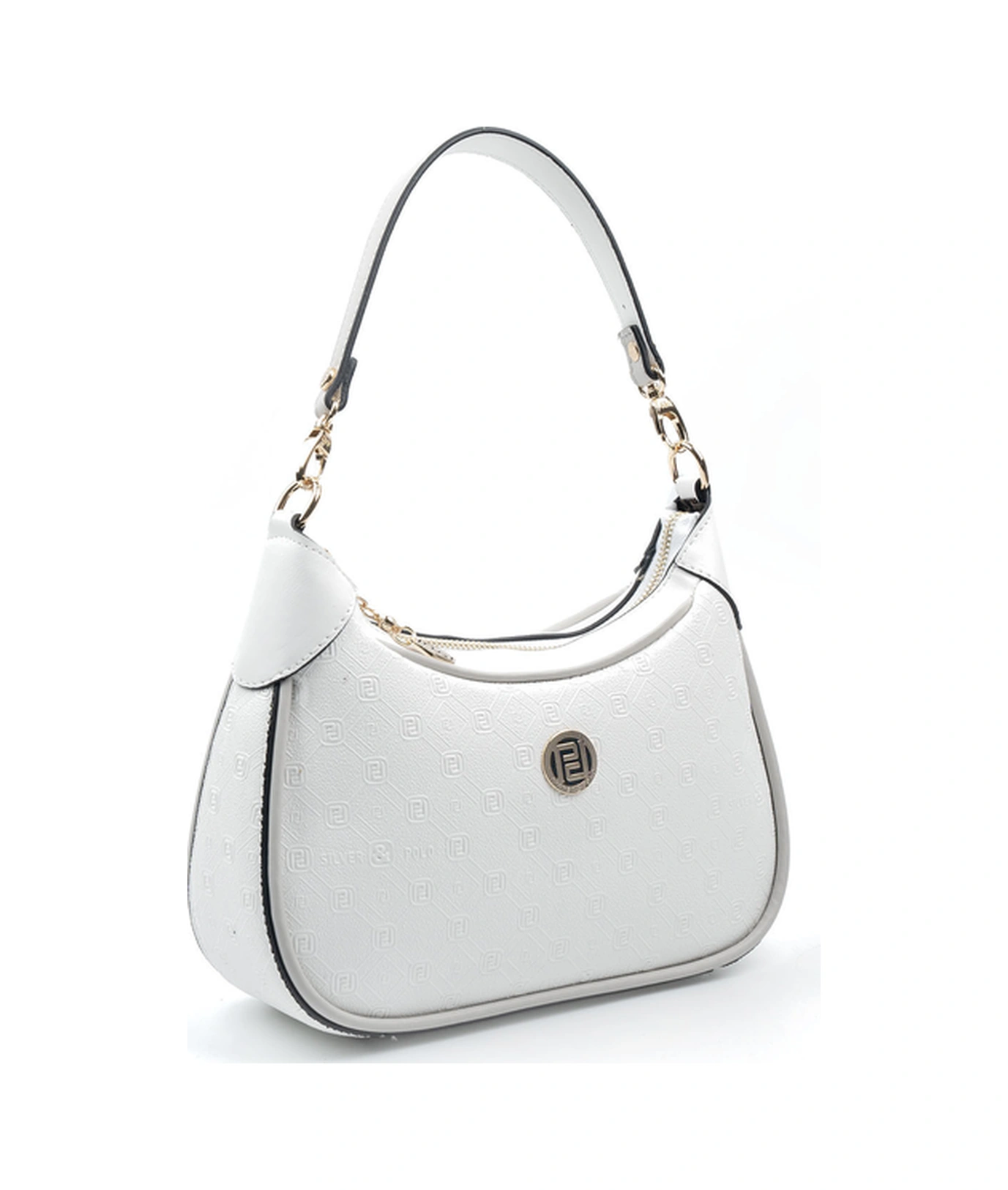 Silver Polo Kadın Omuz Çanta 1180 Beyaz