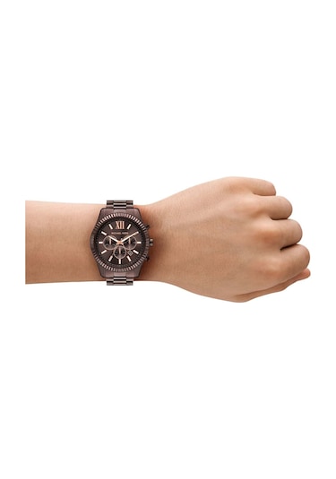 Michael Kors Mk9224 Erkek Kol Saati Kahverengi