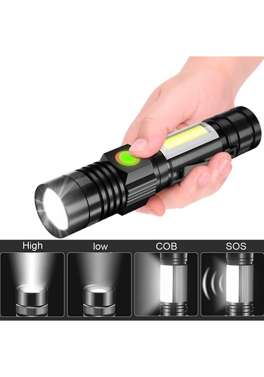 F.b.ı Pro F-28a Şarjlı Mıknatıslı El Feneri Pop Çok Renkli