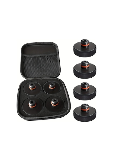 Boatshop1 Tesla Model 3 Y S X Evrensel İçin 2024 2023 2022 4lü Kauçuk Jack Destek Pedleri Araç Bakım Onarım Kit