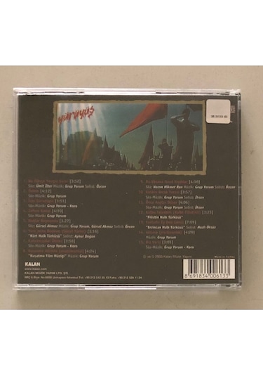 Grup Yorum Yürüyüş Cd Jelatininde Sıfır Cd