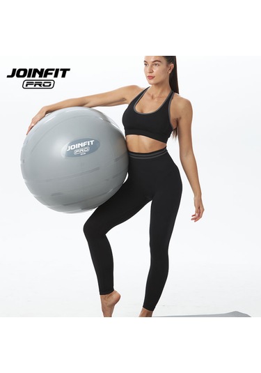 Pro Anti-burst Yoga Ve Pilates Topu Koyu Gri 75 Cm