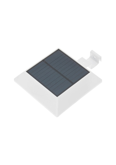 Novahub Güneş Enerjili Hareket Sensörlü 6led Duvar Lambası - 3w, Otomatik Beyaz Işık, Dış Mekan Kullanım İçin Beyaz