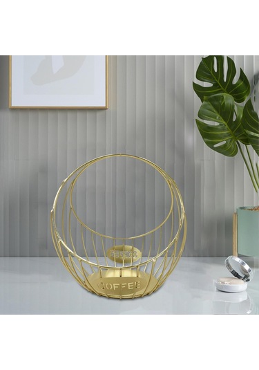 Suntek Mutfak Cafe Gold Için Demir Kahve Kapsül Tutucu Kahve