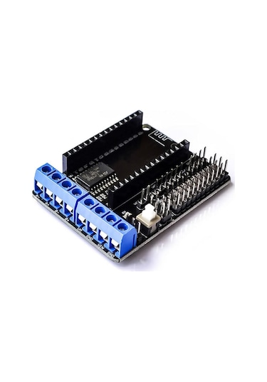 Nodemcu L293d Shield Motor Sürücü Esp8266 Kablosuz Internet Wifi Motor Uzaktan Kontrol Robo