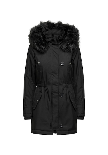 Only Bayan Parka 15304625 Siyah-siyah Siyah-siyah Siyah