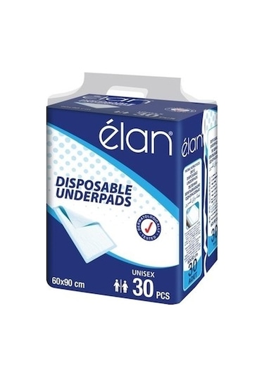 Elan 60 x 90 CM Hasta Altı Bezi Serme Yatak Koruyucu 30'lu