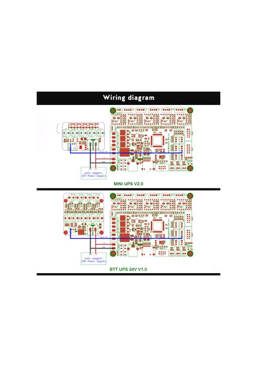Honmex Btt Ups 24v Kesinti Süresi Devam Etme Modülü - 3d Yazıcı Ek Parçası Tüm 24v Dc Beslemeli Yazıcılar İçin