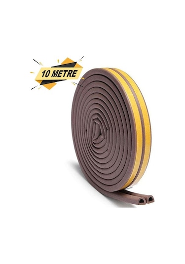 Kapı Pencere Bandı Fitili Yapışkanlı Soğuk Izolasyon 5X2=10 Metre (326613243)
