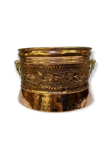 Bakır İşlemeli Köpük Kazanı Bakır