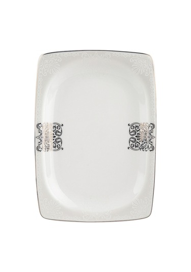 Karaca  Fine Bone New Lotus 60 Parça 12 Kişilik Kare Yemek Takımı