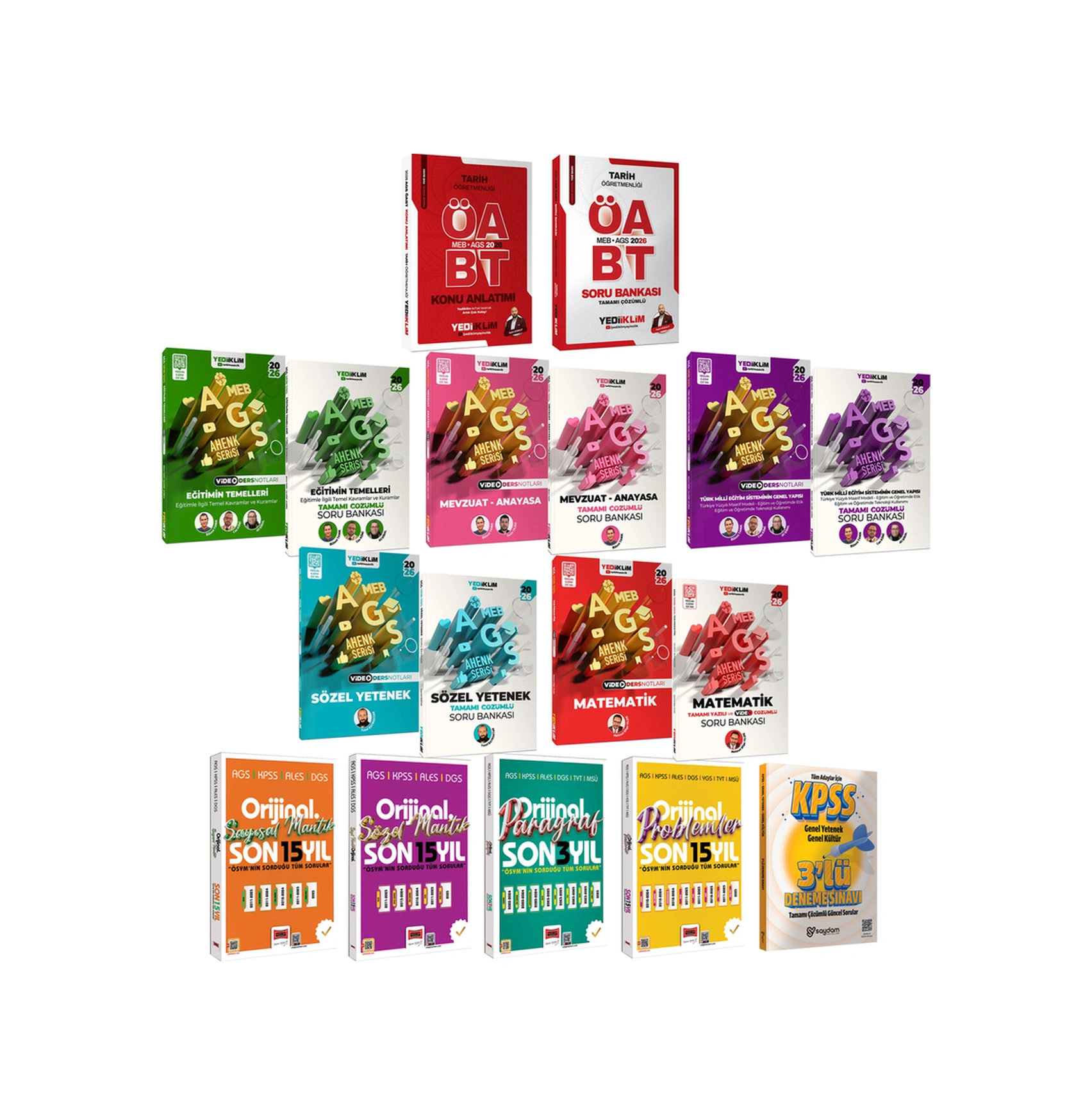 2026 Meb Ags Öabt Tarih Konu Anlatımı-çözümlü Soru Bankası-ags Ders Notu-soru Bankası-çıkmış Sorular