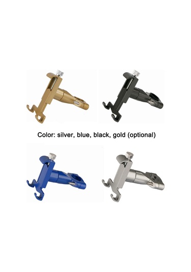 Geeksen Alüminyum Motosiklet Bisiklet Telefon Tutucu, 55-100mm Telefonlar İçin, 19-30mm Direk Uyumlu, Güçlü Sabitleme, Güvenli Sürüş, Gümüş GÜMÜŞ