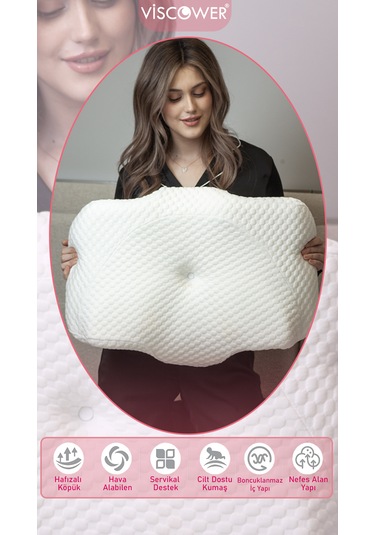 Queen Of Sleep Boyun Destekli Güzellik Yastığı