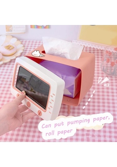 Createtech Yaratıcı Mutfak Mendil Kutusu, Mavi Ev Dekorasyonu İçin Mükemmel