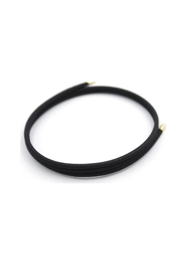 Mıknatıslı İp Bileklik - Siyah Çok Renkli
