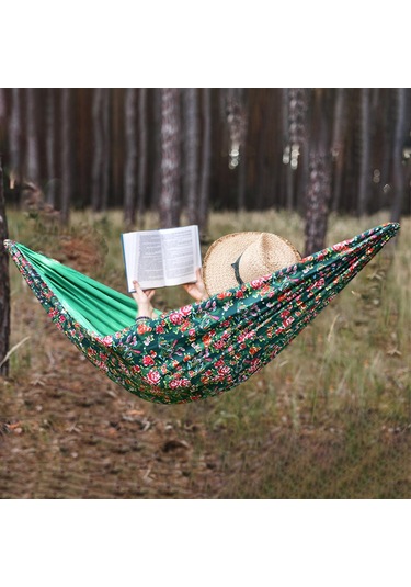Suntek Taşıma Çantalı Kamp Hamak Dış Arka Bahçe Yeşil