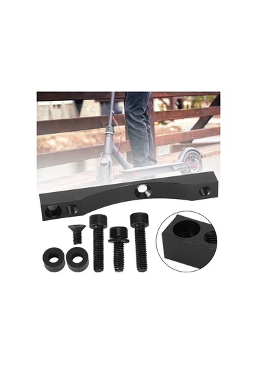 Yuntech01 Xiaomi Elektrikli Scooter İçin Alüminyum Yağlı Fren Tabanı - Kolay Kurulumlu Modifikasyon Aksesuarı