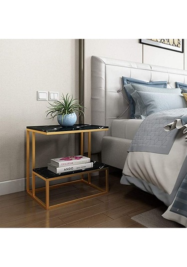 Hola Metal Ahşap Komodin