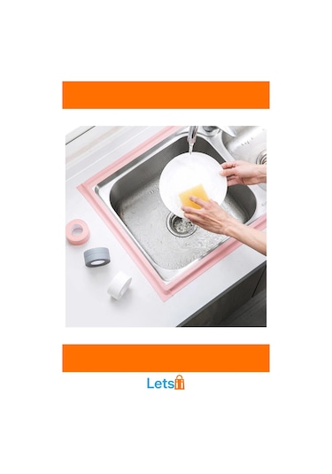 Su Geçirmez Gri Sızdırmaz Bant Mutfak Ve Banyo İçin 1 Adet