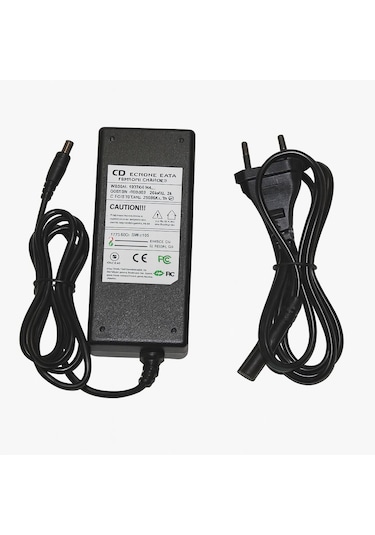 Skyjet S25 Elektrikli Bisiklet Orijinal Şarj Cihazı Siyah