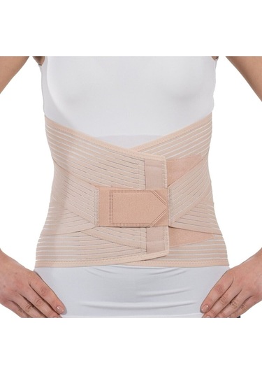 Medikaltec Lumbosakral Fleksible/çelik Balenli Korse 32 Cm - L