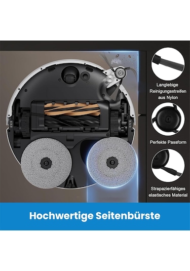 Xurunkeji Dreame X50 Ultra Komple Robot Süpürge İçin Aksesuar Seti, Ana Fırçalar, Filtreler, Toz Torbaları, Paspas Pedleri, Yan Fırçalar Xurunkeji Dreame X50 Ultra Komple Robot Süpürge İçin Aksesuar Seti, Ana Fırçalar, Filtreler, Toz Torbaları, Paspas Pedleri, Yan Fırçalar