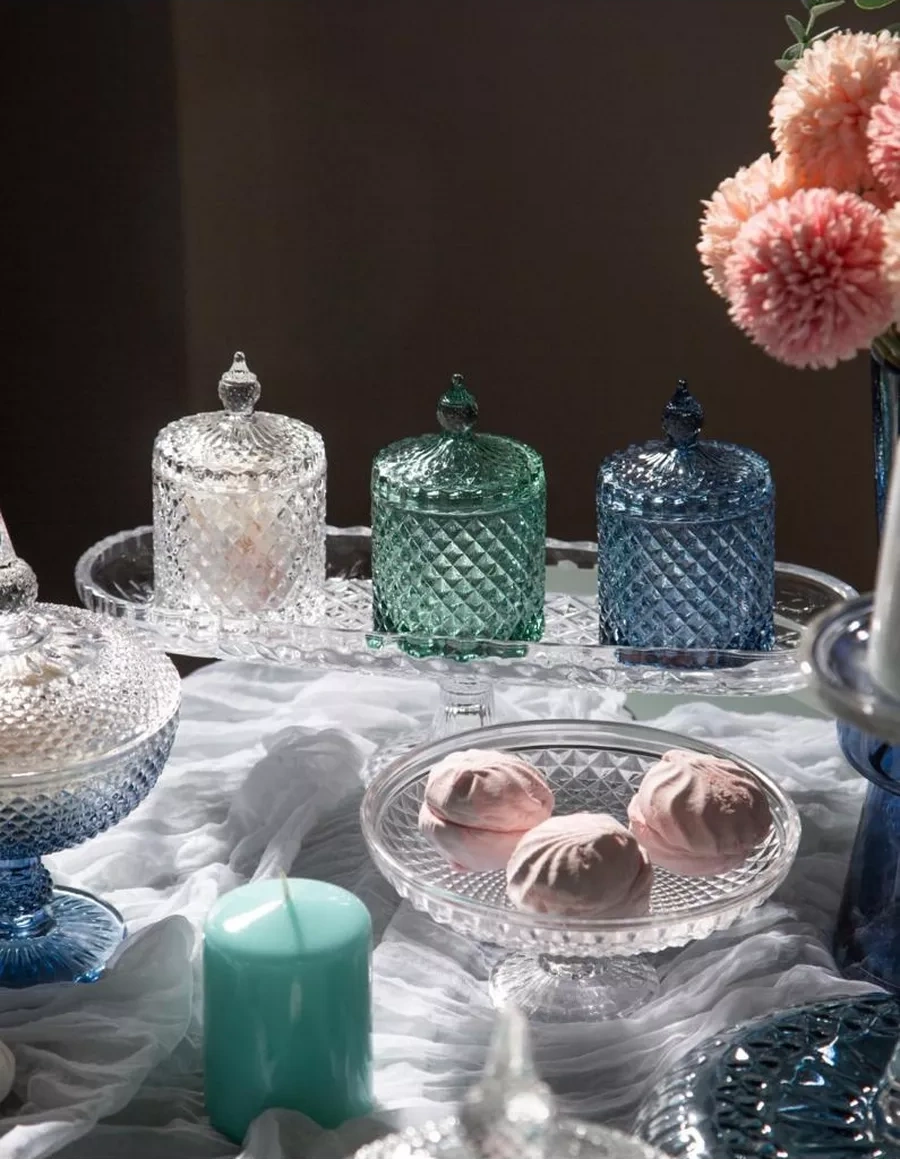 Lefard "dıamant" Şekerlik 250 Ml Kapaklı Cam 178969490