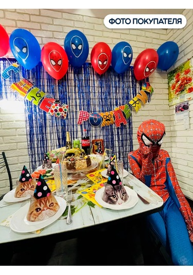 Riota Spider-man Balon Seti 15 Parça 167805756 Kırmızı
