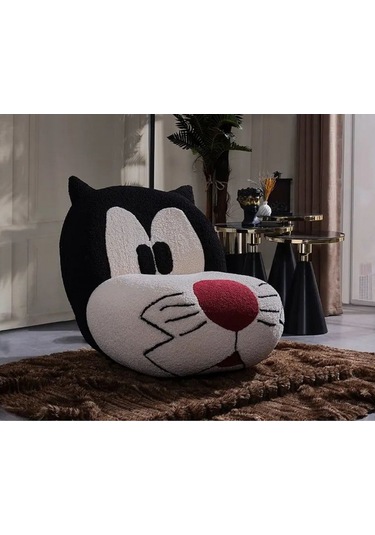 Miss Worble Slyvester Pofuduk Berjer Çocuk Kanepe Koltuk