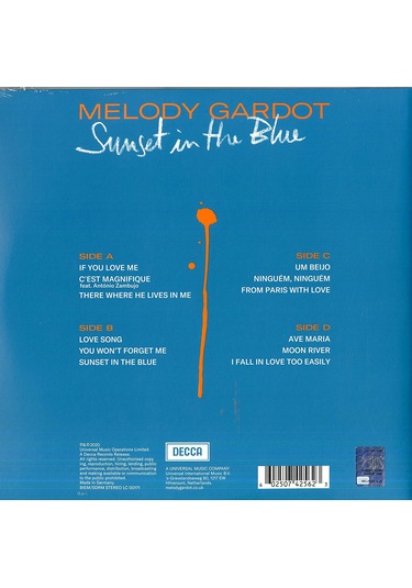 Melody Gardot - Sunset In The Blue - 2 Plak