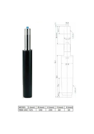 Ofis Koltuğu Yedek Parça Yıldız Ayak Amortisör Tekerlek Teleskop