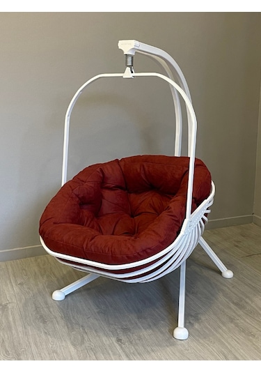 Murtiko Ev Bahçe Ofis Teras Balkon Lüks Minderli Hamak Salıncak