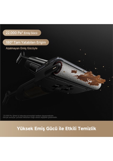 MOVA M50 22.000 PA Emiş Gücü Islak Kuru Süpürge