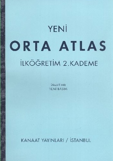 Kanaat Atlas Orta- Kanaat Yayınları