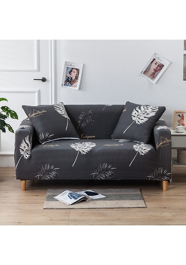 Jeehugo Koyu Mavi Tek Renkli Koltuk Kılıfı, 90-140cm Tek Kişilik, Dayanıklı Dokuma, Esnek Tabanlı, Ev Dekorasyonu, Toz Koruyucu, Pratik Kullanım DiğER