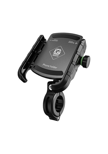 Kewig M8s Bisiklet Alüminyum Navigasyon Dağı Açık Bisiklet Cep Telefonu Tutucu Siyah Siyah