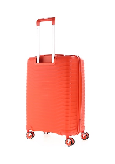Ultra Dayanıklı 3'lü Set Valiz & Bavul Turuncu-1396 Turuncu