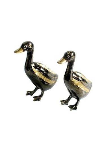 Ördek 2'Li Set Biblo Dekoratif Hediyelik