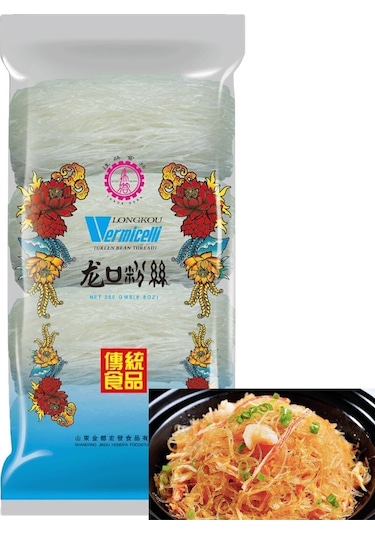 Longkou Bezelye Eriştesi Longkou Green Bean Vermicelli 400 G