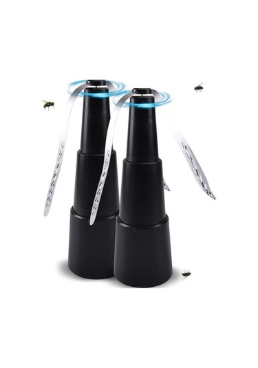 Bloomnest Sineklik Fanı Dış/v.iç Pil İle Çalışan Ayarlanabilir Yükseklikli Gıda Döndürme Sinek