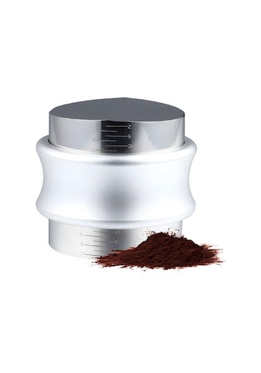 51mm 2'si 1 Arada Kahve Dağıtıcısı Ve Tamper Gıda Sınıfı Gümüş Diğer