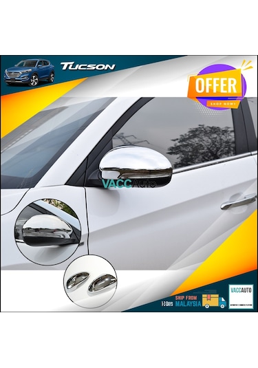 Hyundaı Tucson 2015-2021 Ayna Kapağı Abs Krom