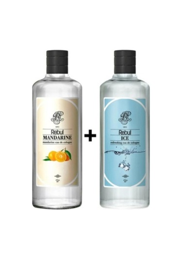 Rebul Kolonya Ice 270 ml + Mandarine 270 ml