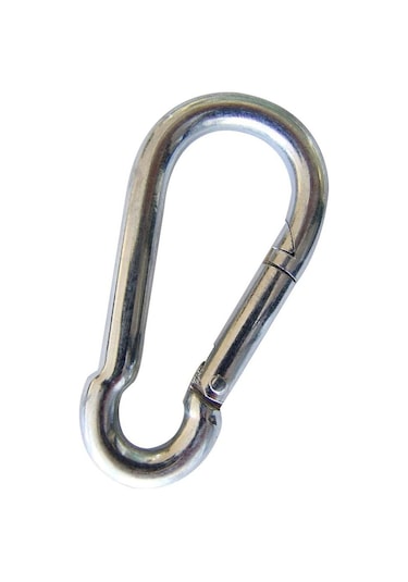 Galvanizli Karabina Hamak Salıncak Askısı Çelik Kanca