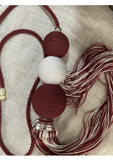 Ege Nin Atölyesinden Tavan Bağlama Orta Sarkıt Perde Aksesuarı 3 Top