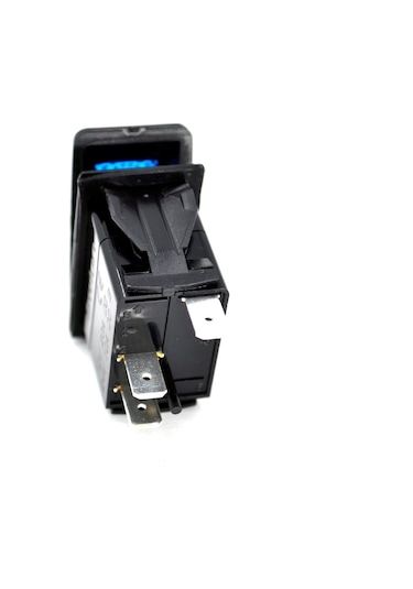 Marine Karavan Anahtar 12v 24v Mavi Işıklı Carling Switch 1-0