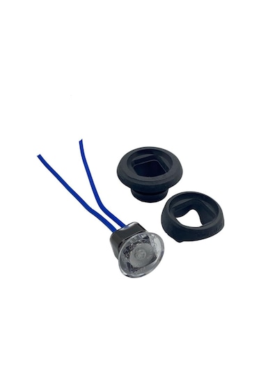 Frıstom 12v-24v Göz-ayna Altı-gündüz Sürüş Lambası Led Mavi Çap:20 Mm E9