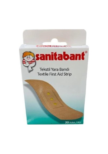 Sanitabant Bez Tekstil Yara Bandı 20 Adet